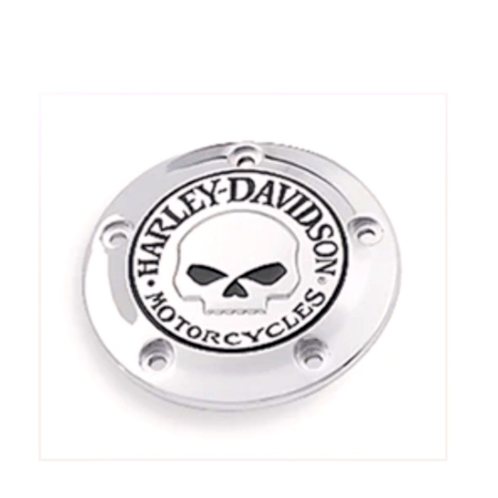 Harley-Davidson Silver Motorcycle Emblem